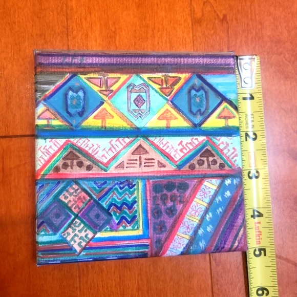 Original Oil Painting--Abstract Shapes - Picture 3 of 8